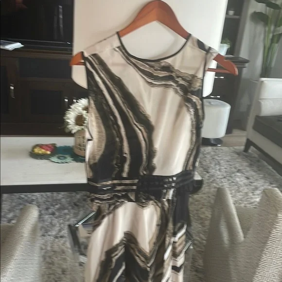 The Kooples Black and Cream Dress - Picture 3 of 3